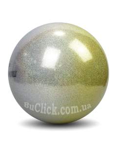 М'яч 18 см Pastorelli HV SHADED колір Срібний-Золотий FIG Артикул 04043