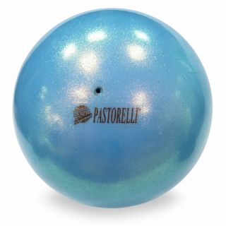 М'яч 18 см Pastorelli HV колір Блакитний (Light Blue) 00031