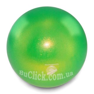 М'яч 18 см Pastorelli HV колір Зелений (Green) 00036