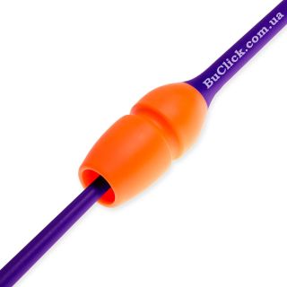 Булави 45 cм Pastorelli Masha колір Помаранчевий-Фіолетовий 02907