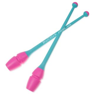 Юніорські булави 36 cм Chacott колір 234. Рожевий-М'ятний