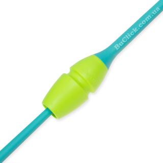 Юніорські булави 36 cм Chacott колір 334. Жовтий-М'ятний