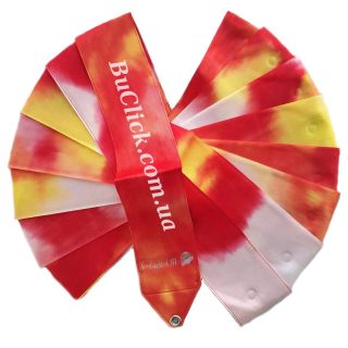 Гімнастична стрічка 6 м Chacott колір 351. Червоний Помідор (Tomato Red)