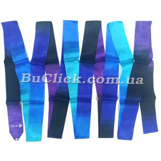 Гімнастична стрічка 5 м Chacott колір 779. Синій Оскар (Oscar Blue)