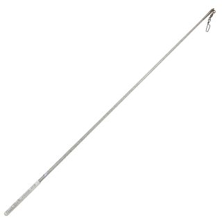 Паличка 60 см Pastorelli модель Glitter колір Срібний держатель Білий 02035