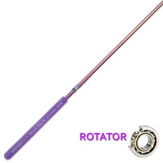 Паличка 60 см Pastorelli модель Laser Rotator колір Рожево-Фіолетовий тримач Бузковий 03896