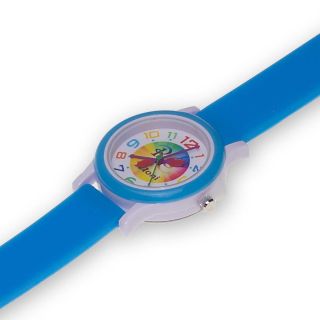 Годинник Tuloni модель T0203 ремінець Плоский колір Блакитний