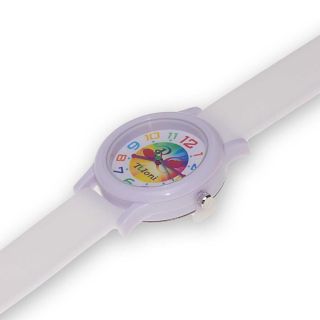 Годинник Tuloni модель T0203 ремінець Плоский колір Білий