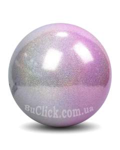 Мяч 18 см Pastorelli HV Shaded цвет Серебряный-Розовый Артикул 04042