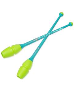 Булавы 45 cм Chacott цвет 334. Желтый-Мятный (Yellow-Peppermint)