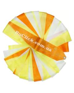 Гимнастическая лента 6 м Chacott цвет 283. Оранжевый (Orange)