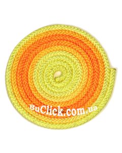 Скакалка Pastorelli модель Patrasso UVA колір Помаранчевий-Жовтий 02090