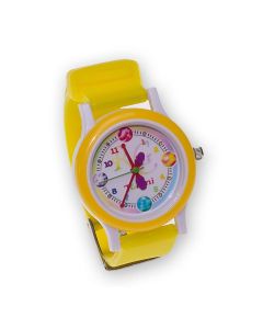 Годинник Tuloni модель T0202 ремінець Плоский колір Жовтий