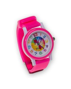 Годинник Tuloni модель T0203 ремінець Плоский колір Рожевий
