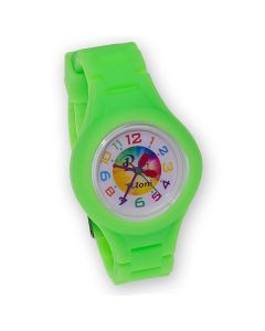 Годинник Tuloni модель T0203 ремінець Ланки колір Зелений
