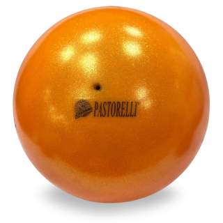 М'яч 18 см Pastorelli HV колір Помаранчевий (Orange) 00028