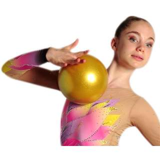 М'яч 18 см Pastorelli HV колір Золотий (Gold) 00030