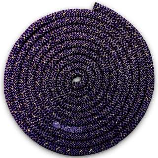 Скакалка Pastorelli модель Metal колір Фіолетовий-Золотий 00131