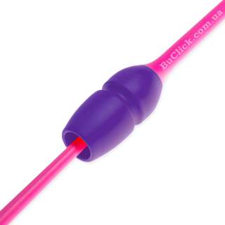Юніорські булави 36 cм Pastorelli колір Фіолетовий-Рожевий 04235