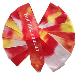 Гімнастична стрічка 6 м Chacott колір 351. Червоний Помідор (Tomato Red)