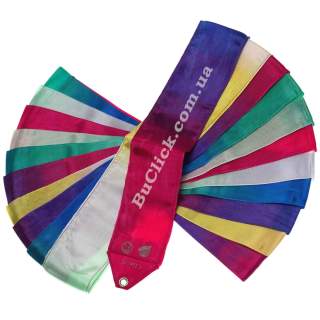 Гімнастична стрічка 5 м Chacott колір 750. Кораловий (Coral)