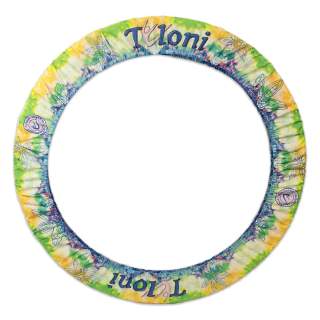 Чохол для обруча Tuloni модель Bunt колір Синій-Зелений-Жовтий