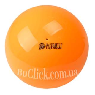 М'яч 18 см Pastorelli одноколірний Помаранчевий Артикул 00002