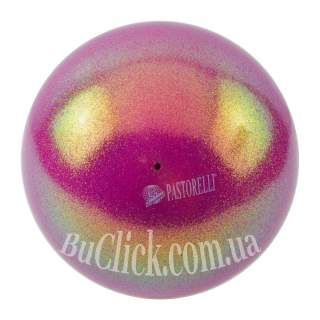 М'яч 18 см Pastorelli HV колір Пурпуровий (King Magenta) 00037