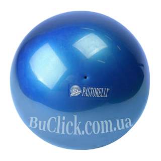 М'яч 18 см Pastorelli одноколірний Перлинний Сапфір Артикул 00042