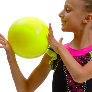 М'яч 16 см Pastorelli одноколірний Жовтий Артикул 02197