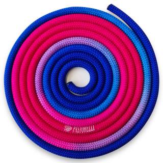 Скакалка Pastorelli модель Multicolor колір Синій-Пурпуровий-Фуксія 04258