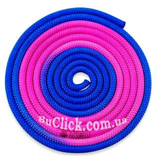 Скакалка Pastorelli модель New Orleans колір Рожевий-Синій 04903