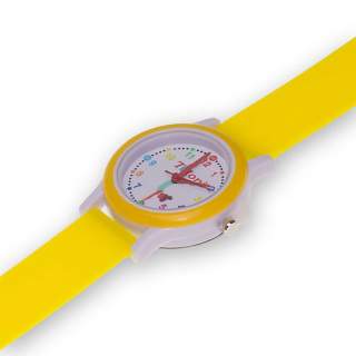 Годинник Tuloni модель Гімнастка ремінець Плоский колір Жовтий