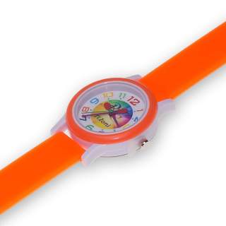Годинник Tuloni модель T0203 ремінець Плоский колір Помаранчевий