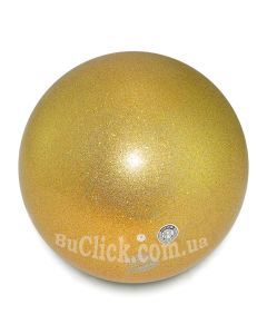 Мяч 17 см Chacott Practice Jewelry цвет 599. Золотой (Gold)