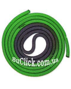 Скакалка Venturelli модель PLDD цвет Черный-Зеленый PLDD-3002