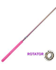 Палочка 60 см Pastorelli модель Laser Rotator цвет Розово-Фиолетовый держатель Розовый 03895