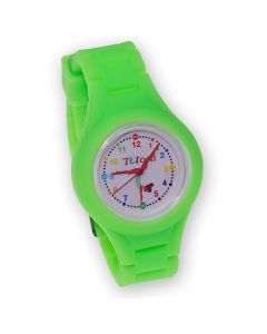 Часы Tuloni модель T0201 ремешок Звенья цвет Зеленый