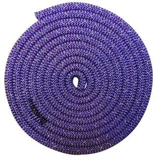 Скакалка Pastorelli модель Metal цвет Сиреневый-Серебряный 00133