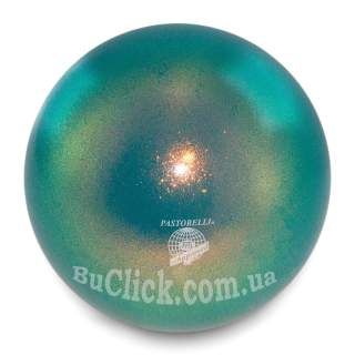 Мяч 18 см Pastorelli HV цвет Изумрудный (Emerald) 02201