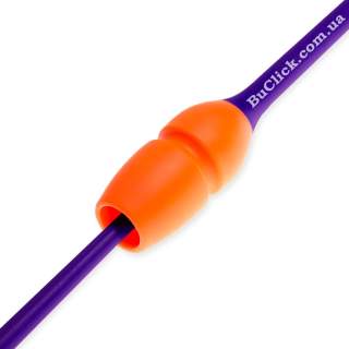 Булавы 45 cм Pastorelli Masha цвет Оранжевый-Фиолетовый 02907