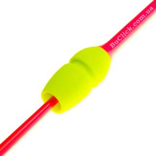 Юниорские булавы 36 cм Pastorelli цвет Лайм-Коралловый 04735