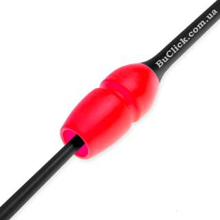 Булавы 41 cм Pastorelli Masha цвет Коралловый-Черный 04740