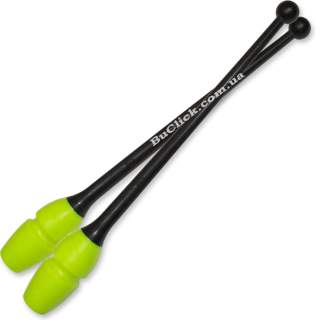 Булавы 41 cм Pastorelli Masha цвет Лайм-Розовый 04230