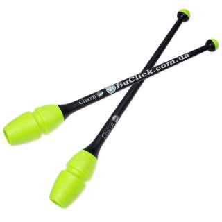 Булавы 41 cм Chacott цвет 309. Желтый-Черный (Yellow-Black)