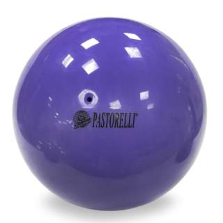 Мяч 18 см Pastorelli одноцветный Сиреневый Артикул 00013