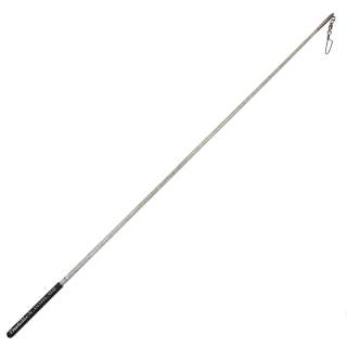 Палочка 60 см Pastorelli модель Glitter цвет Серебряный держатель Черный 00411