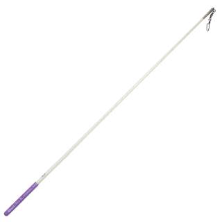 Палочка 60 см Pastorelli модель Glitter цвет Белый держатель Сиреневый 02300