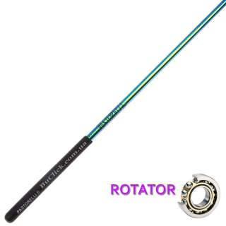 Палочка 60 см Pastorelli модель Laser Rotator цвет Сине-Зелёный держатель Черный 03887
