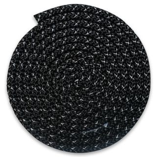 Скакалка Pastorelli модель Metal цвет Черный-Серебряный 00124